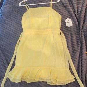 Yellow dress from altrd state